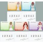 中古キャラカード 全5種セット 封筒入りメッセージカード 「映画 五等分の花嫁