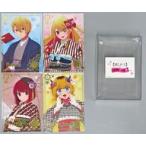 中古ポストカード 集合 箔押し絵はがきセット ケース入り(映画村ver./和服/4種セット) 「【推しの子】×東映太秦映画