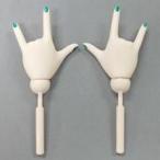中古ドールアクセサリー DD用 手首パーツ(初音ミク用/スキンカラー：セミホワイト) キラリン(左右セット)