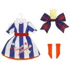 新品ドールアクセサリー 22cm用 sandy stripeワンピースセット(ネイビー) 「Blythe-ブライス