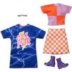 新品ドールアクセサリー バービー ファッション2パック ガールパワーワンピース＆セットアップ 「Barbie -バー