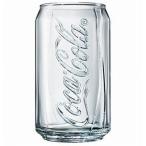 中古グラス(キャラクター) コークグラス(コカ・コーラ缶/クリア) マクドナルド 2011年 Coke glassキャンペーン