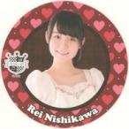 中古コースター(女性) 西川怜 バレンタインコースター AKB48 CAFE＆SHOP バレンタインメニュー注文特典 2018年
