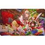 中古デスクマット 北見紗和子＆かぐや姫 北見ママとかぐや姫のメリークリスマスデスクマット 「雀魂 -じゃんたま-」