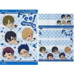 中古ノート・メモ帳 Free! 付箋メモA(ちびキャラ 水着)