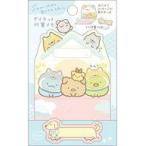 中古ノート・メモ帳 B.こいぬといぬごっこテーマ ダイカット付箋メモ 「すみっコぐらし」