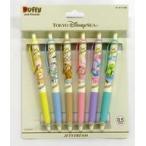 ショッピングダッフィー 中古ペン 集合 ボールペン6本セット 「ダッフィー＆フレンズのSay cheese!」 東京ディズニーシー限定