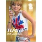 中古クリアファイル(女性アイドル) 浜崎あゆみ(ノースリーブTシャツ) A4クリアファイル TU-KA ノベルティグッズ