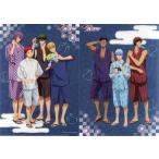 中古クリアファイル 集合(甚平) A4ダブルポケットクリアファイル 「黒子のバスケ」 イオン限定プレゼントキャンペーン品