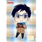 中古クリアファイル 勝生勇利(背景チェック柄) A5クリアファイル 「ユーリ!!! on ICE×ロッテ」 対象商品購入特