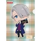 中古クリアファイル ヴィクトル・ニキフォロフ(背景チェック柄) A5クリアファイル 「ユーリ!!! on ICE×ロッテ