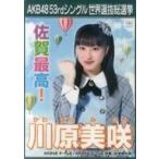 中古クリアファイル(女性アイドル) 川原美咲(チーム8)