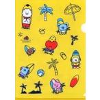中古クリアファイル 集合(イエロー) A5クリアファイル SURF’S UP ver. 「BT21×ファミリーマート