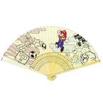 中古扇子(キャラクター) スーパーマリオブラザーズ 扇子(マリオ) クラブニンテンドーポイント交換品