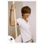  б/у life photograph ( Johnny's ) Mr.King vs Mr.Prince/ бог . храм . futoshi / верхняя часть тела * костюм белый * правый направление * правый рука палка * фон белый /15 лето 