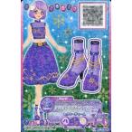 中古アイカツDCD 1-48-(4)-b[P]：クリスタルバイオレットサンダル/七倉小春