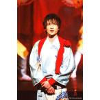 中古生写真(ジャニーズ) Snow Man/深澤辰哉/ライブフォト・膝上・着物水色.赤・両手合わせ腹・2Lサイズ/滝沢歌舞伎 2014