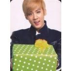 中古コレクションカード(男性) TEEN TOP/CHUNJI(チョンジ)/上半身・衣装黒・白・両手プレゼント/「TEENTO