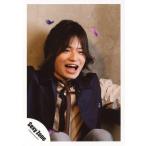  б/у life photograph ( Johnny's ) Sexy Zone/ Kikuchi способ ./ грудь выше * сиденье .* костюм чёрный * рубашка чай * чай галстук *. открыть * глаз линия правый * лепесток / официальный life photograph 