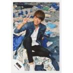  б/у life photograph ( Johnny's ) NEWS/ Ояма . один ./ все тело * сиденье .* костюм синий * белый * правый рука деталь * правый пара установить /[.... нет ..]PV& jacket . фотосъемка / официальный life photograph 