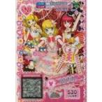 中古プリパラ ★3-070[N]：ピーチしましまへそだしトップス