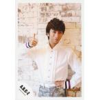 中古生写真(ジャニーズ) A.B.C-Z/河合郁人/膝上・衣装白・紫黒・銀・右手親指立て・左手腰・顔右向き・背景レンガ/15秋 「ABC座2015」パ