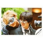 ショッピングhey! say! jump 中古生写真(ジャニーズ) Hey! Say! JUMP/薮宏太・有岡大貴/横型・バストアップ・衣装黒・仮面・薮首傾げ・目線下・有岡目線左/「Ma