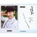 中古コレクションカード(男性) KNK/キム・ジフン(Kim JiHun)/印刷サイン、メッセージ入り/CD「1st Mini Album 『AWAKE