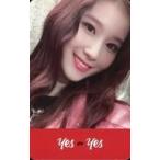 中古コレクションカード(女性) Twice/サナ/カード下部赤・中央タイトルロゴ/CD「YES or YES」封入特典フォトカード