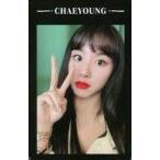 中古コレクションカード(女性) TWICE/チェヨン/黒枠・上部に名前/CD「YES or YES」封入特典フォトカード