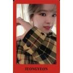 中古コレクションカード(女性) TWICE/ジョンヨン/赤枠・下部に名前/CD「YES or YES」封入特典フォトカード