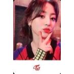 中古コレクションカード(女性) TWICE/ジヒョ/下部のみ白枠・TWICEロゴ入り/CD「YES or YES」封入特典フォトカード