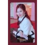 中古コレクションカード(女性) TWICE/サナ/赤枠・裏面赤/CD「The year of Yes」予約特典トレカ
