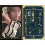 中古コレクションカード(女性) TWICE/ジョンヨン/バストアップ・衣装黒白・左手上げ/CD「The year of Yes」封入特典フォトカ
