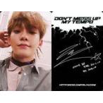 中古コレクションカード(男性) EXO/チェン(CHEN)/裏面黒・白・印刷サイン入り/CD「DON’T MESS UP MY TEMPO」(A