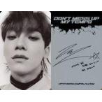 中古コレクションカード(男性) EXO/チェン(CHEN)/裏面グレー・印刷サイン入り/CD「DON’T MESS UP MY TEMPO」(M