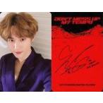 中古コレクションカード(男性) EXO/スホ(SUHO)/裏面赤・印刷サイン入り/CD「DON’T MESS UP MY TEMPO」(Vivace