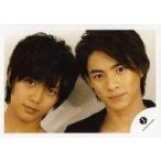 中古生写真(ジャニーズ) 関西ジャニーズJr./永瀬廉・平野紫耀/横型・顔アップ・衣装黒・首傾げ・背景ベージュ/公式生写真