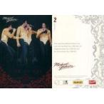 中古コレクションカード(男性) 2[レギュラーカード]：マイケル・ジャクソン/赤箔押し/KING OF POP MICHAEL JACK