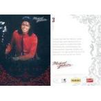 中古コレクションカード(男性) 3[レギュラーカード]：マイケル・ジャクソン/赤箔押し/KING OF POP MICHAEL JACK