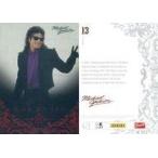 中古コレクションカード(男性) 13[レギュラーカード]：マイケル・ジャクソン/赤箔押し/KING OF POP MICHAEL JAC
