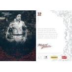 中古コレクションカード(男性) 32[レギュラーカード]：マイケル・ジャクソン/赤箔押し/KING OF POP MICHAEL JAC