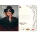 中古コレクションカード(男性) 34[レギュラーカード]：マイケル・ジャクソン/赤箔押し/KING OF POP MICHAEL JAC