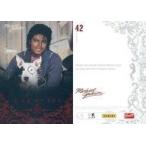 中古コレクションカード(男性) 42[レギュラーカード]：マイケル・ジャクソン/赤箔押し/KING OF POP MICHAEL JAC