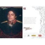 中古コレクションカード(男性) 48[レギュラーカード]：マイケル・ジャクソン/赤箔押し/KING OF POP MICHAEL JAC