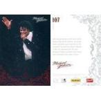 中古コレクションカード(男性) 107[レギュラーカード]：マイケル・ジャクソン/赤箔押し/KING OF POP MICHAEL JA