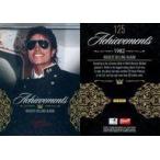 中古コレクションカード(男性) 125[レギュラーカード]：マイケル・ジャクソン/赤箔押し/KING OF POP MICHAEL JA