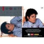 中古コレクションカード(男性) 137[レギュラーカード]：マイケル・ジャクソン/赤箔押し/KING OF POP MICHAEL JA