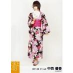 中古生写真(AKB48・SKE48) 中西優香/全身・浴衣・右手