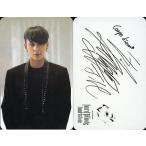 中古コレクションカード(男性) BEAST/ヨン・ジュニョン/裏面印刷サイン・メッセージ入り/CD「Hard to love， Ho
